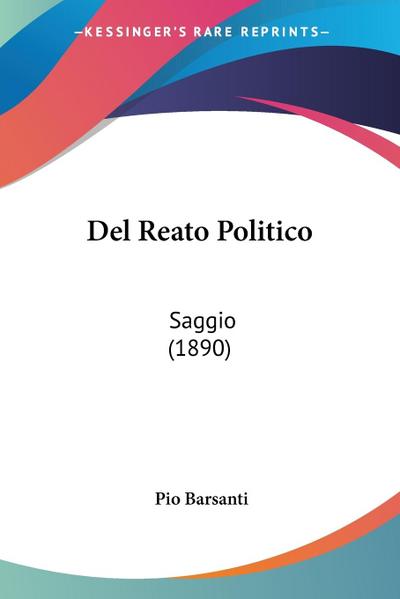 Del Reato Politico