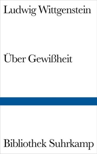 Über Gewißheit