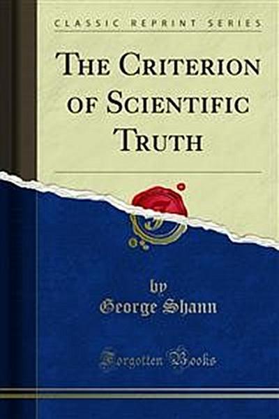The Criterion of Scientific Truth