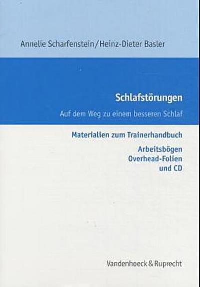 Schlafstörungen Materialien zum Trainerhandbuch, m. Audio-CD