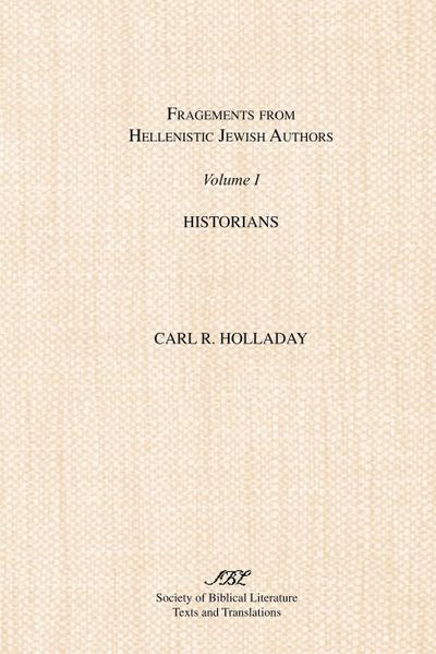 Fragments from Hellenistic Jewish Authors