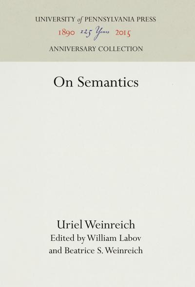 On Semantics