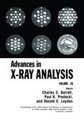 Advances in X-Ray Analysis