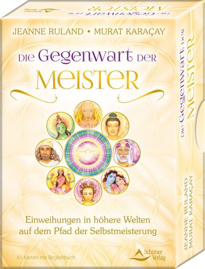 Die Gegenwart der Meister, 61 Karten mit Begleitbuch