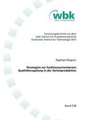 Strategien zur funktionsorientierten Qualitätsrege
