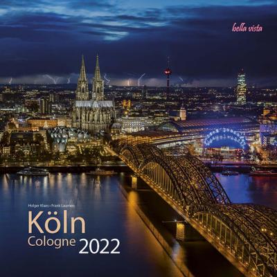 Köln 2022 bella vista Broschürenkalender 30 x 60 cm aufgekla