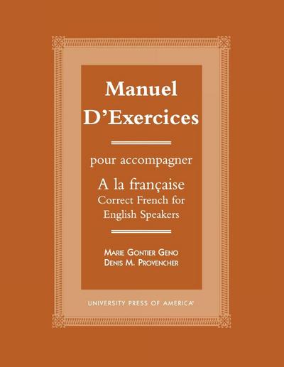 Manuel d’exercices