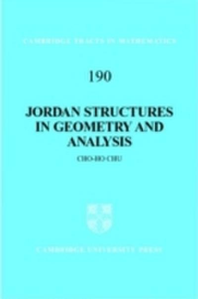 Jordan Structures in Geometry and Analysis