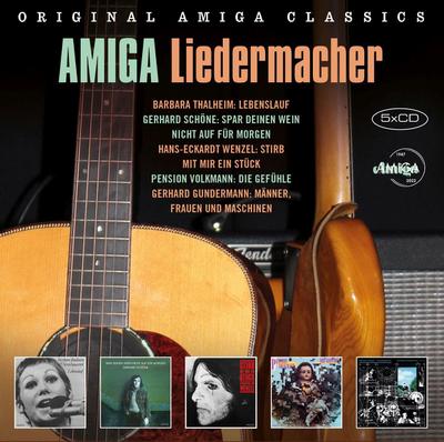 AMIGA Liedermacher, 5 Audio-CD