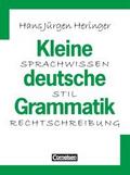 Kleine deutsche Grammatik - Sprachwissen - Stil - 