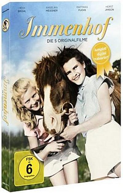 Immenhof - Die 5 Originalfilme, 3 DVDs (Komplettbox Remastered)