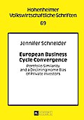 European Business Cycle Convergence