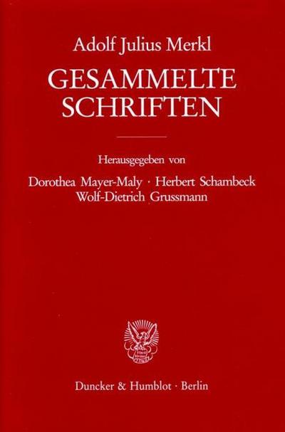 Gesammelte Schriften 3/2