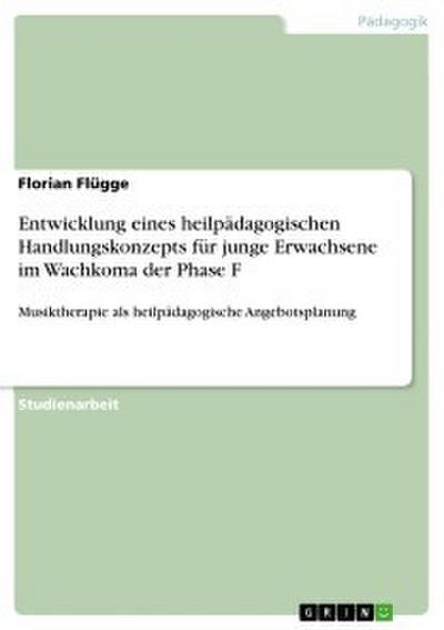 Entwicklung eines heilpädagogischen Handlungskonzepts für junge Erwachsene im Wachkoma der Phase F