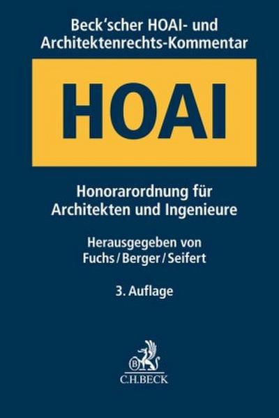 Beck’scher HOAI- und Architektenrechts-Kommentar