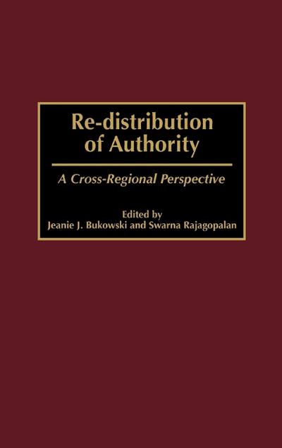 Re-Distribution of Authority