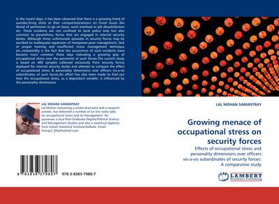 Growing menace of occupational stress on security forces