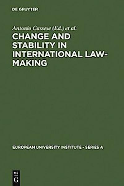 Change and Stability in International Law-Making