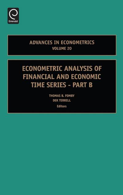 Econometric Analysis of Financial and Economic Time Series