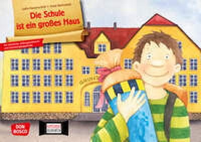 Die Schule ist ein großes Haus
