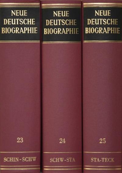 Neue Deutsche Biographie. Bd.10