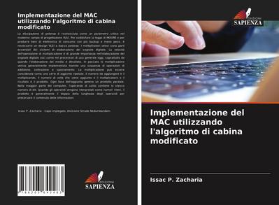 Implementazione del MAC utilizzando l’algoritmo di cabina modificato