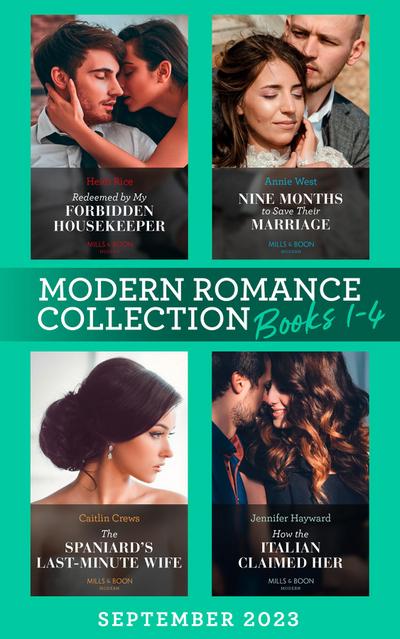 Modern Romance September 2023 Books 1-4 - 4 Books in 1