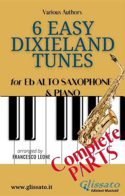 6 Easy Dixieland Tunes - Alto Sax & Piano (complete)