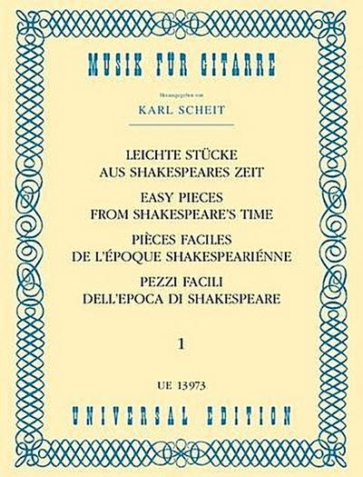 Leichte Stücke aus Shakespeares Zeit. Vol.1