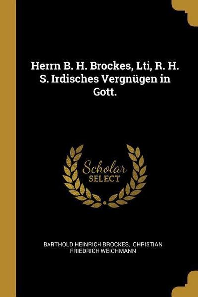 GER-HERRN B H BROCKES LTI R H