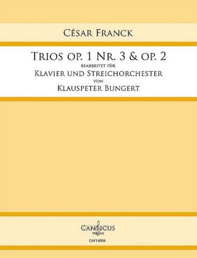 Trio op.1 Nr.3 und op.2für Klavier und Streichorchester
