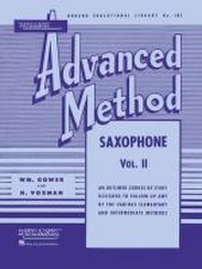 Rubank Advanced Method: Saxophone, Vol. II