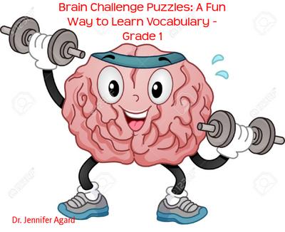 Brain Challenge Puzzles: A Fun Way to Learn Vocabulary - Grade 1