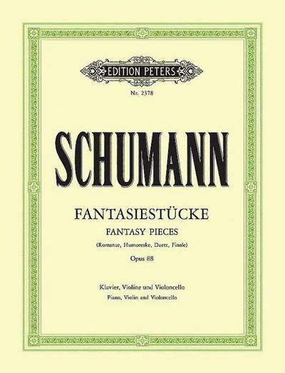 Fantasiestücke Op. 88 for Violin, Cello and Piano