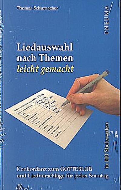 Liedauswahl nach Themen leicht gemacht