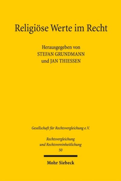 Religiöse Werte im Recht