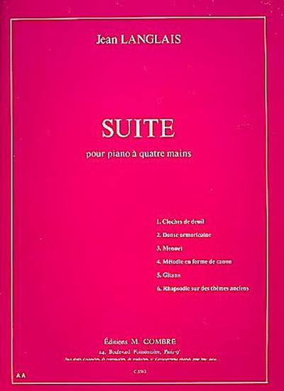 Suite pour piano à 4 mains