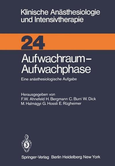 Aufwachraum Aufwachphase