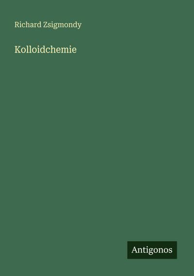 Kolloidchemie