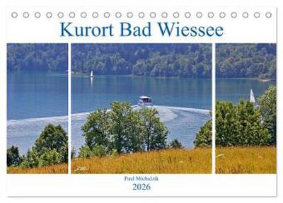 Kurort Bad Wiessee (Tischkalender 2026 DIN A5 quer), CALVENDO Monatskalender