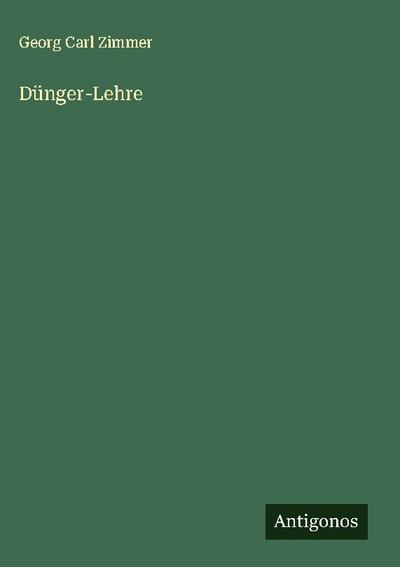 Dünger-Lehre