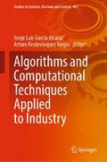 Algorithms and Computational Techniques Applied to Industry