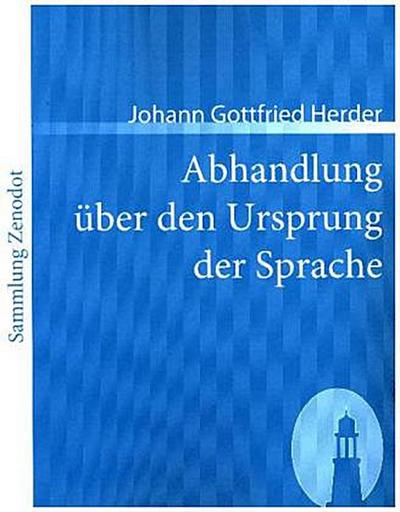 Abhandlung über den Ursprung der Sprache