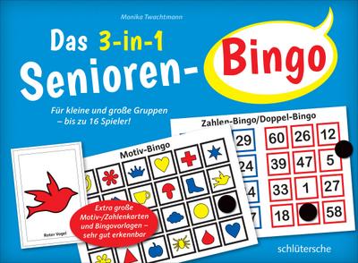 Das 3-in-1 Senioren-Bingo (Spiel)