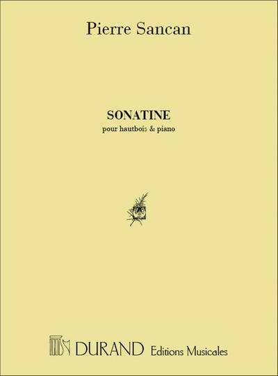 Sonatine pour hautbois et piano