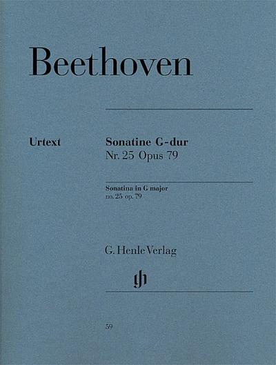 Ludwig van Beethoven - Klaviersonatine Nr. 25 G-dur op. 79
