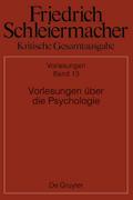 Vorlesungen über die Psychologie von Dorothea Meier | Ebook