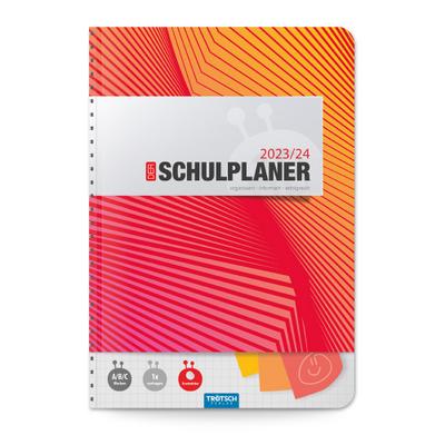 Trötsch Schulplaner Rot 23/24