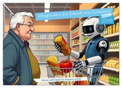 Alltagshelden der Zukunft zum Liebhaben (Wandkalender 2026 DIN A3 quer), CALVENDO Monatskalender