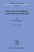 Recht und Gerechtigkeit in der offenen Gesellschaft.